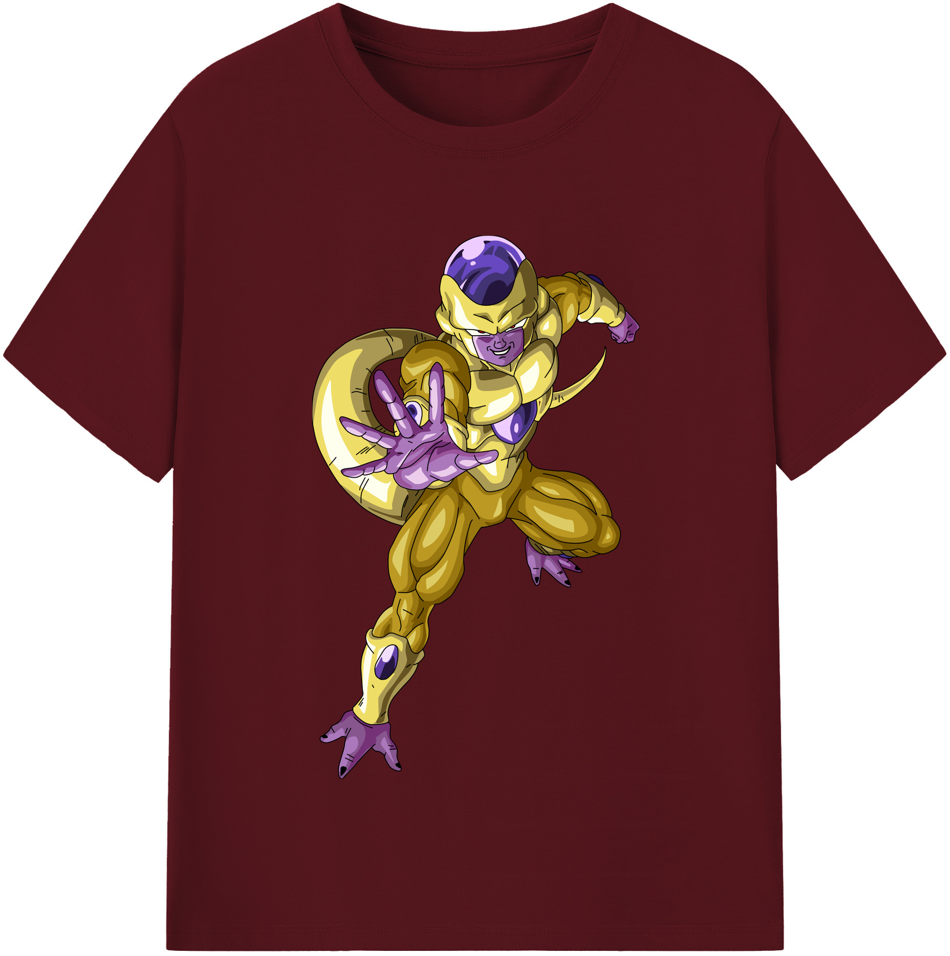 （画像用） ドラゴンボール フリーザ DRAGON BALL Frieza 綿100％半袖Tシャツ（フロントプリント）